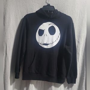 Disney Black Nightmare Before Christmas Hoodie. Unisex Youth XL 14/16